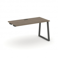 Style Project Стол-приставка к опор. элем. SN-6T1.OPRS-011 Вяз Благородный/Металл Антрацит/Черный Пл