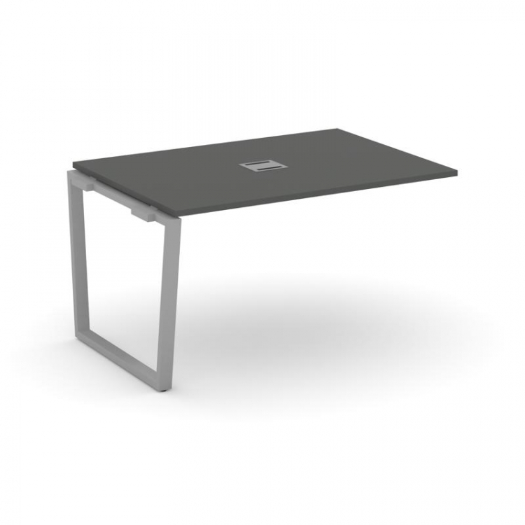 Style Project Проходной наб. элем. перег. стола SN-6T2.NSPRG-004 Антрацит/Металл Серый/Заглушка Мета