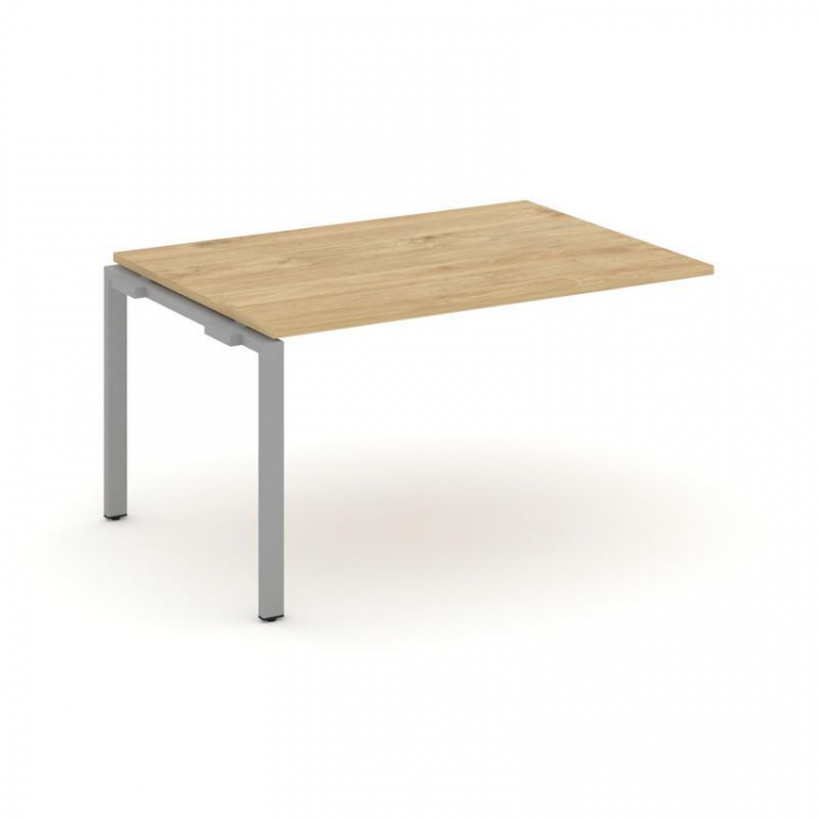 Style Project Проходной наб. элем. перег. стола SN-6P.NSPRG-003.3 Тиквуд Светлый/Металл Серый 1380*9