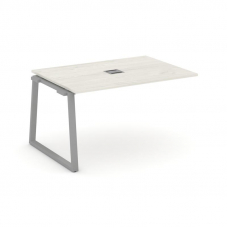 Style Project Проходной наб. элем. перег. стола SN-6T1.NSPRG-002 Дуб Наварра/Металл Серый/Заглушка М