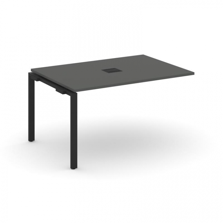 Style Project Проходной наб. элем. перег. стола SN-6P.NSPRG-002 Антрацит/Металл Черный 1180*980*750