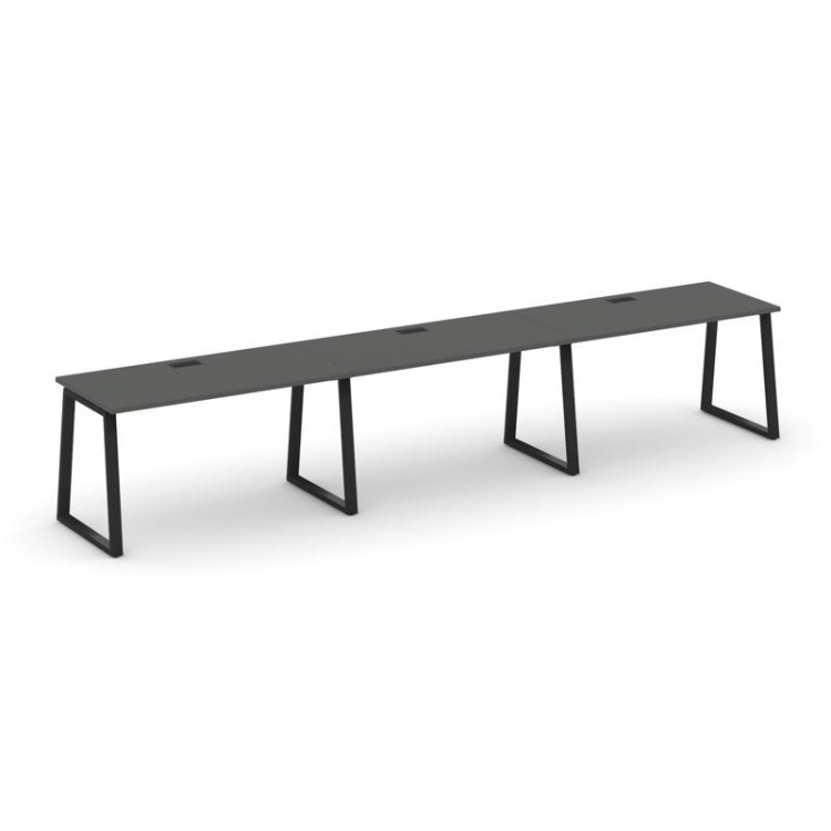 Style Project Рабочая станция 1 сторон. SN-6T1.ORS-051 Антрацит/Металл Черный/Заглушка Пластик Черны