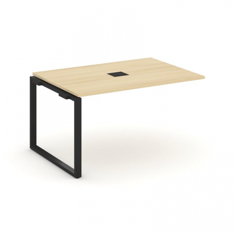 Style Project Проходной наб. элем. перег. стола SN-6O.NSPRG-002 Акация Лорка/Металл Черный 1180*980*