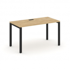 Style Project Стол письменный SN-6P.SP-013 Тиквуд Светлый/Металл Черный 1380*700*750