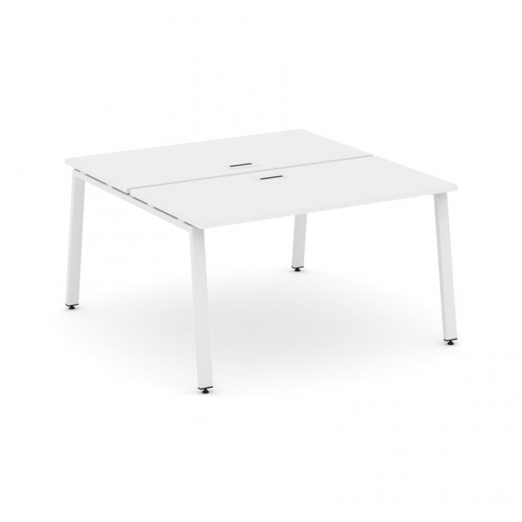 Style Project Рабочая станция 2-х сторон. SN-6A.DRS-013 Белый/Металл Белый 1380*1432*750