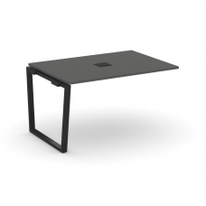 Style Project Проходной наб. элем. перег. стола SN-6T2.NSPRG-003 Антрацит/Металл Черный/Заглушка Мет