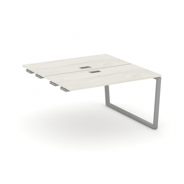 Style Project Стол-приставка к опор. элем. SN-6T2.DPRS-004 Дуб Наварра/Металл Серый/Заглушка Пластик