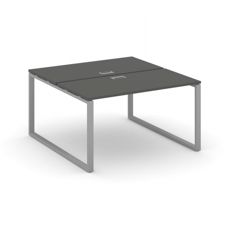 Style Project Рабочая станция 2-х сторон. SN-6O.DRS-014 Антрацит/Металл Серый 1580*1432*750