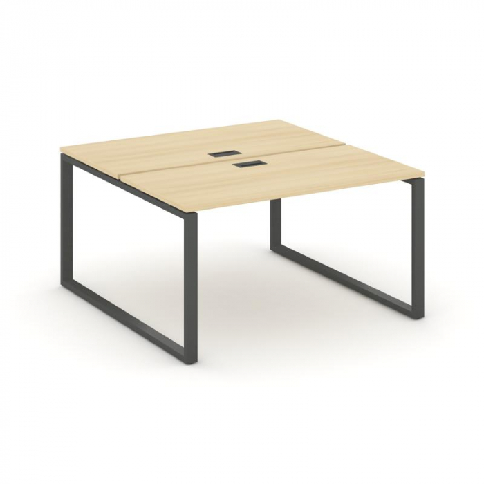 Style Project Рабочая станция 2-х сторон. SN-6O.DRS-002 Акация Лорка/Металл Антрацит 1180*1232*750