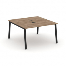 Style Project Рабочая станция 2-х сторон. SN-6A.DRS-013 Дуб Табак/Металл Черный 1380*1432*750