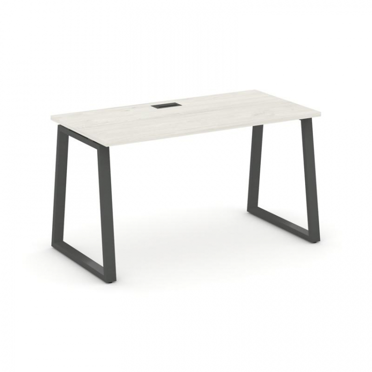 Style Project Стол письменный SN-6T1.SP-005 Дуб Наварра/Металл Антрацит/Черный Пластик 1780*600*750
