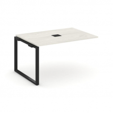 Style Project Проходной наб. элем. перег. стола SN-6O.NSPRG-004 Дуб Наварра/Металл Черный 1580*980*7