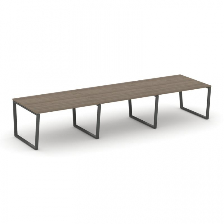 Style Project Стол переговорный SN-6T2.SPRG-053.3 Вяз Благородный/Металл Антрацит 4410*1180*750