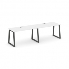 Style Project Рабочая станция 1 сторон. SN-6T1.ORS-004 Белый/Металл Антрацит/Черный Пластик 3160*600