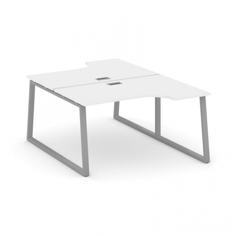 Style Project Рабочая станция эргоном. SN-6T1.DRPA-002 Белый/Металл Серый/Заглушка Пластик Серебро 1
