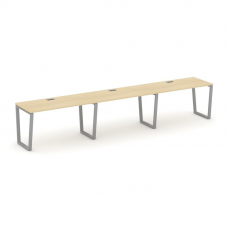 Style Project Рабочая станция 1 сторон. SN-6T2.ORS-044 Акация Лорка/Металл Серый/Заглушка Пластик Се