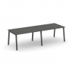 Style Project Стол переговорный SN-6A.SPRG-013.3 Антрацит/Металл Антрацит 2760*980*750