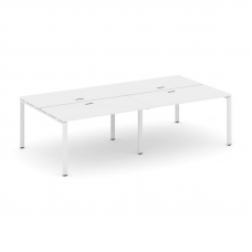 Style Project Рабочая станция 2-х сторон. SN-6P.DRS-033 Белый/Металл Белый 2760*1232*750