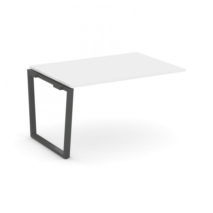 Style Project Проходной наб. элем. перег. стола SN-6T2.NSPRG-001.3 Белый/Металл Антрацит 980*980*750