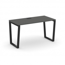 Style Project Стол письменный SN-6T2.SP-013 Антрацит/Металл Черный/Заглушка Пластик Черный 1380*700*