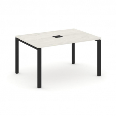 Style Project Стол переговорный SN-6P.SPRG-001 Дуб Наварра/Металл Черный 980*980*750