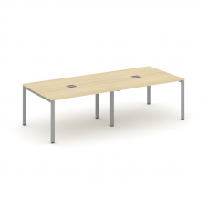 Style Project Стол переговорный SN-6P.SPRG-044 Акация Лорка/Металл Серый 3160*1180*750