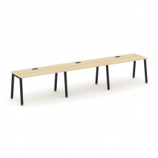 Style Project Рабочая станция 1 сторон. SN-6A.ORS-031 Акация Лорка/Металл Черный 2940*600*750