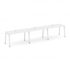 Style Project Рабочая станция 1 сторон. SN-6A.ORS-043 Белый/Металл Белый 4140*700*750