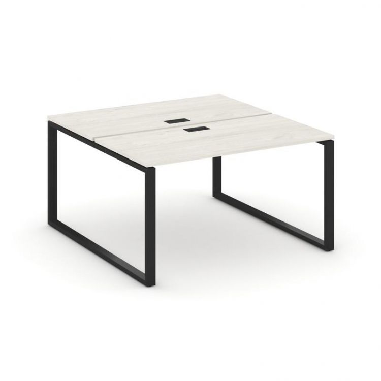 Style Project Рабочая станция 2-х сторон. SN-6O.DRS-021 Дуб Наварра/Металл Черный 980*1632*750