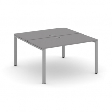 Стайл Проджект Рабочая станция двухсторонняя SN-6P.DRS-012 Серый Пепел/Металл Серый 1180*1432*750