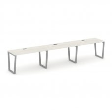 Style Project Рабочая станция 1 сторон. SN-6T2.ORS-043 Дуб Наварра/Металл Серый/Заглушка Пластик Сер