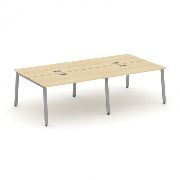 Style Project Рабочая станция 2-х сторон. SN-6A.DRS-032 Акация Лорка/Металл Серый 2360*1232*750