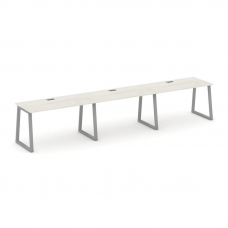 Style Project Рабочая станция 1 сторон. SN-6T1.ORS-051 Дуб Наварра/Металл Серый/Заглушка Пластик Сер