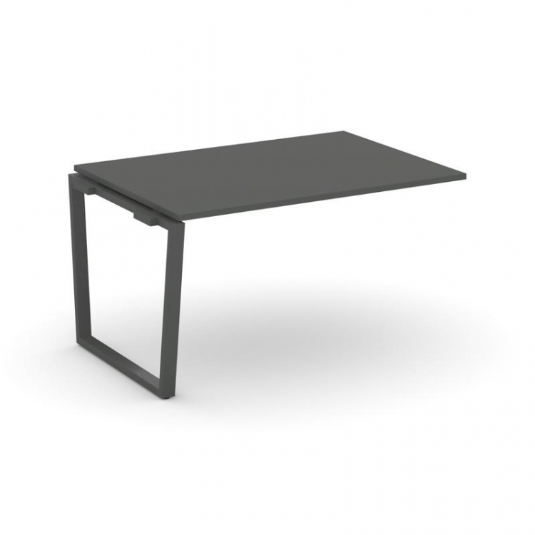 Style Project Проходной наб. элем. перег. стола SN-6T2.NSPRG-002.3 Антрацит/Металл Антрацит 1180*980