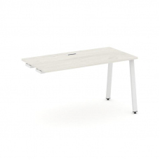 Style Project Стол-приставка к опор. элем. SN-6A.OPRS-012 Дуб Наварра/Металл Белый 1180*700*750