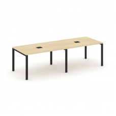 Style Project Стол переговорный SN-6P.SPRG-012 Акация Лорка/Металл Черный 2360*980*750