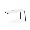 Style Project Стол-приставка к опор. элем. SN-6A.OPRS-002 Белый/Металл Черный 1180*600*750