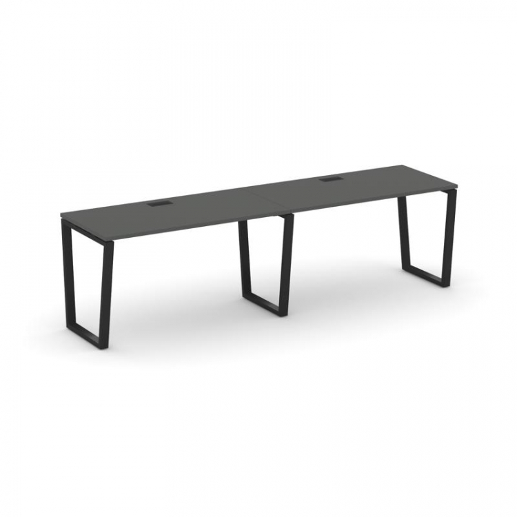 Style Project Рабочая станция 1 сторон. SN-6T2.ORS-002 Антрацит/Металл Черный/Заглушка Пластик Черны