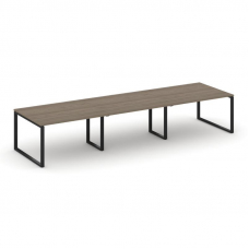 Style Project Стол переговорный SN-6O.SPRG-052.3 Вяз Благородный/Металл Черный 3540*1180*750