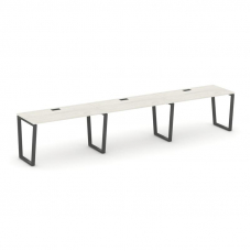 Style Project Рабочая станция 1 сторон. SN-6T2.ORS-054 Дуб Наварра/Металл Антрацит/Черный Пластик 47