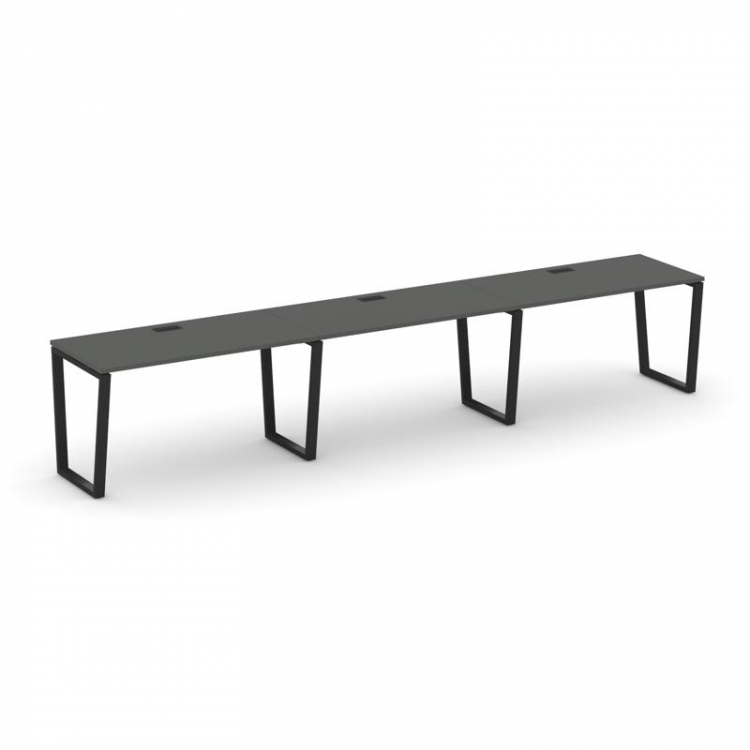 Style Project Рабочая станция 1 сторон. SN-6T2.ORS-054 Антрацит/Металл Черный/Заглушка Пластик Черны