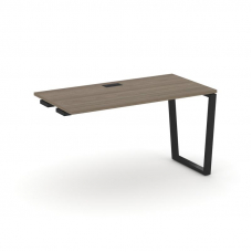 Style Project Стол-приставка к опор. элем. SN-6T2.OPRS-013 Вяз Благородный/Металл Черный/Заглушка Пл