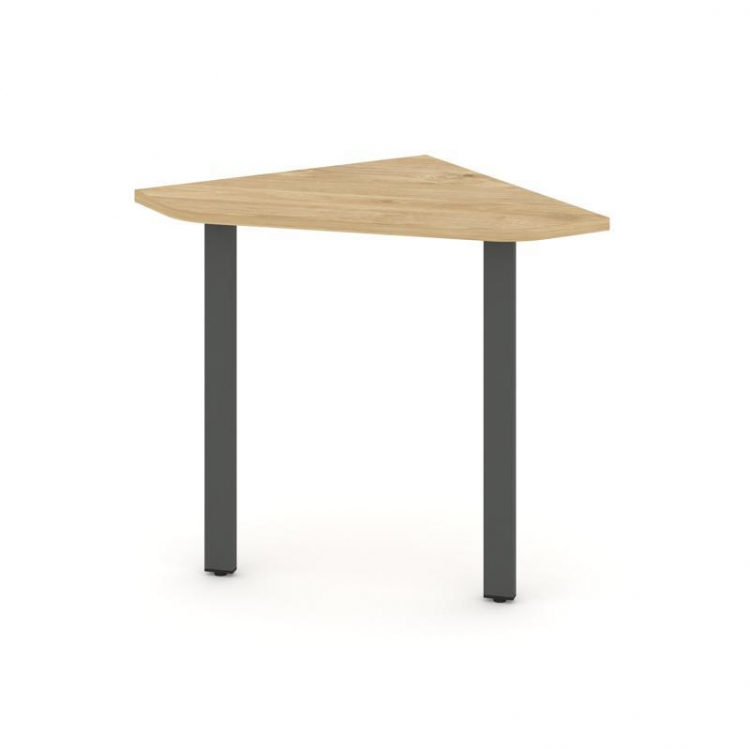 Style Project Угловой элемент стола SN-6.USP-001 Тиквуд Светлый/Металл Антрацит 600*600*750