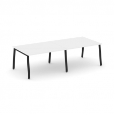 Style Project Стол переговорный SN-6A.SPRG-044.3 Белый/Металл Черный 3160*1180*750