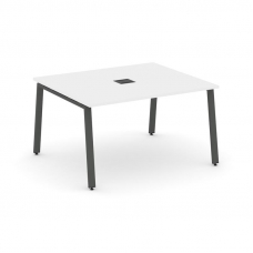 Style Project Стол переговорный SN-6A.SPRG-033 Белый/Металл Антрацит 1380*1180*750