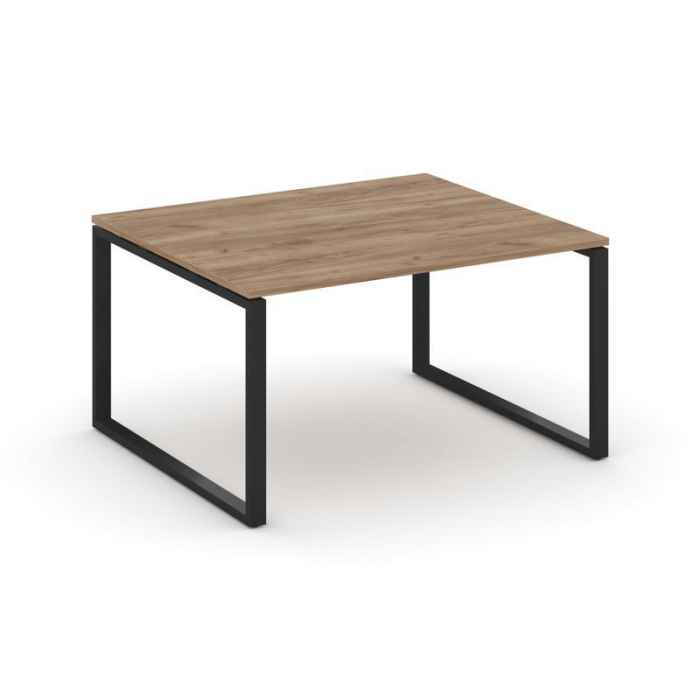 Style Project Стол переговорный SN-6O.SPRG-032.3 Дуб Табак/Металл Черный 1180*1180*750