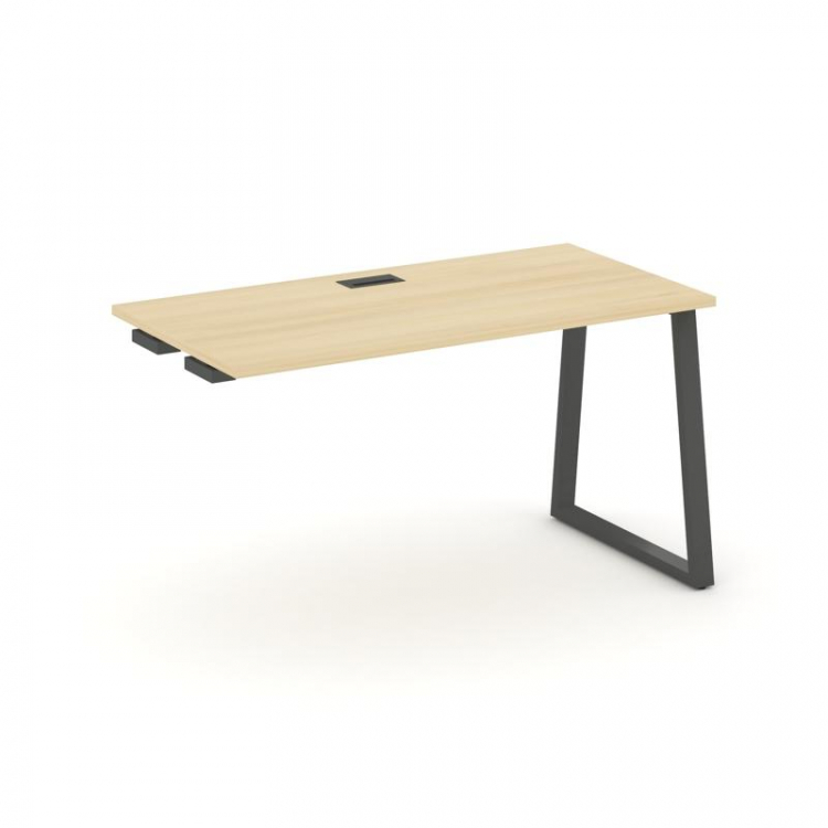 Style Project Стол-приставка к опор. элем. SN-6T1.OPRS-024 Акация Лорка/Металл Антрацит/Заглушка Пла