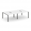 Style Project Рабочая станция 2-х сторон. SN-6P.DRS-033 Белый/Металл Антрацит 2760*1232*750