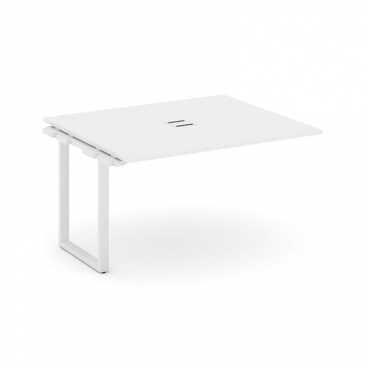 Style Project Проходной наб. элем. перег. стола SN-6O.NSPRG-034 Белый/Металл Белый 1580*1180*750