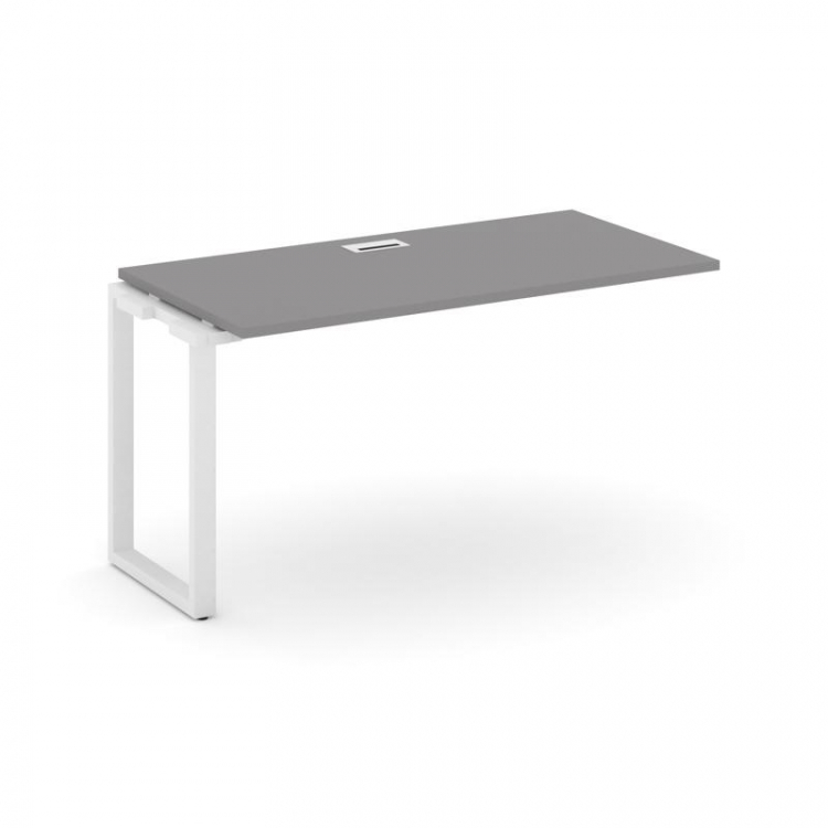 Стайл Проджект Проходной наборный элемент SN-6O.ONRS-011 Серый Пепел/Металл Белый 980*700*750